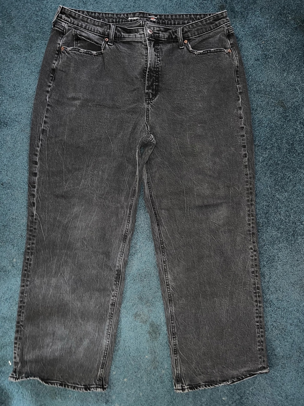 Black Wide Leg Jeans from Old Navy